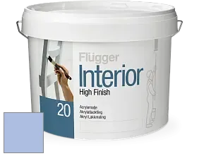 Краска Flugger Interior High Finish 20 акриловая полуматовая эмаль цвет 2453 