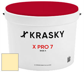 Краска X Pro 7 X Krasky матовая краска для стен и потолков цвет 1332 