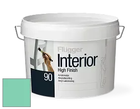 Краска Flugger Interior High Finish 90 акриловая глянцевая эмаль цвет NCS S 1040-B90G 