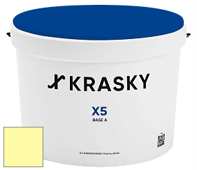 Краска X5 X Krasky матовая краска для стен и потолков цвет 1314 
