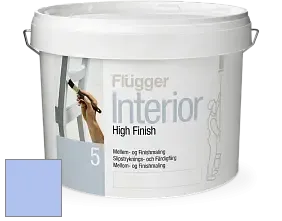 Краска Flugger Interior High Finish 5 матовая акриловая краска-грунт цвет 1453 