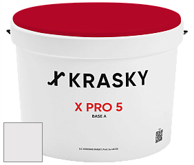 Краска X PRO 5 X Krasky матовая краска для стен и потолков цвет 5431 
