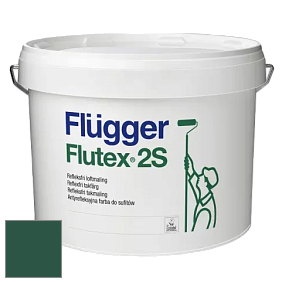 Краска Flugger Flutex 2S глубоко матовая краска цвет RAL 6028 