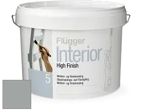 Краска Flugger Interior High Finish 5 матовая акриловая краска-грунт цвет NCS S 3502-G 