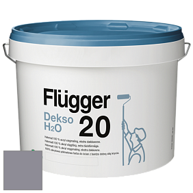 Краска Flugger Dekso H2O 20 полуматовая краска цвет 5476 