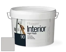 Краска Flugger Interior High Finish 90 акриловая глянцевая эмаль цвет NCS S 2000-N 