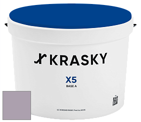 Краска X5 X Krasky матовая краска для стен и потолков цвет 4426 