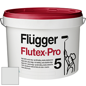 Краска Flugger Flutex Pro 5 матовая краска цвет 5345 