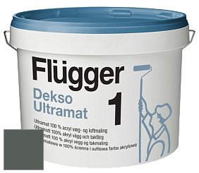 Краска Flugger Dekso 1 ультраматовая краска цвет RAL 7010 