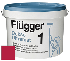 Краска Flugger Dekso 1 ультраматовая краска цвет RAL 3027 
