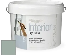 Краска Flugger Interior High Finish 5 матовая акриловая краска-грунт цвет NCS S 3010-G 