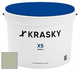 Краска X5 X Krasky матовая краска для стен и потолков цвет IN-779 