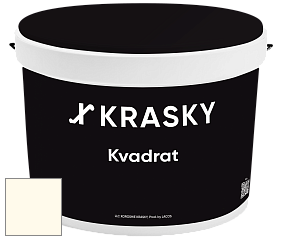 Краска X2B Kvadrat X Krasky матовая краска для потолков глубокого чёрного цвета цвет NO.35 