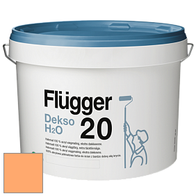 Краска Flugger Dekso H2O 20 полуматовая краска цвет 1367 