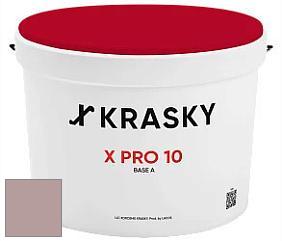 Краска X Pro 10 X Krasky матовая краска для стен и потолков цвет NCS S 3010-R 