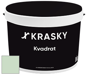 Краска X2B Kvadrat X Krasky матовая краска для потолков глубокого чёрного цвета цвет NO.7 