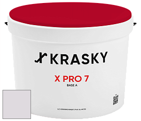 Краска X Pro 7 X Krasky матовая краска для стен и потолков цвет NCS S 1005-R40B 