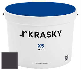 Краска X5 X Krasky матовая краска для стен и потолков цвет NCS S 8505-R50B 