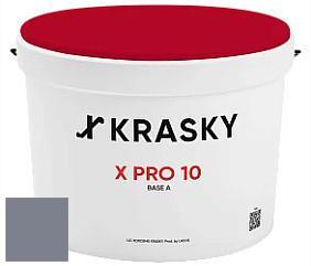 Краска X Pro 10 X Krasky матовая краска для стен и потолков цвет NCS S 5010-R70B 