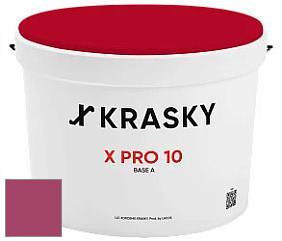 Краска X Pro 10 X Krasky матовая краска для стен и потолков цвет NCS S 2065-R20B 