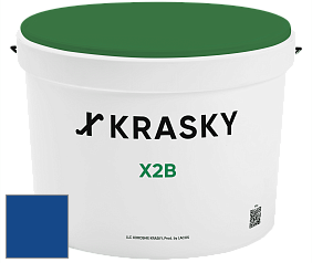 Краска X2B X Krasky глубокоматовая краска для потолков цвет RAL 5005 