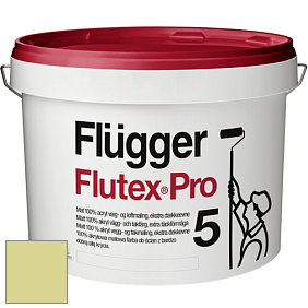 Краска Flugger Flutex Pro 5 матовая краска цвет NCS S 1030-G70Y 