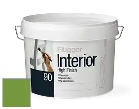 Краска Flugger Interior High Finish 90 акриловая глянцевая эмаль цвет NCS S 2070-G30Y 