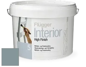 Краска Flugger Interior High Finish 5 матовая акриловая краска-грунт цвет NCS S 4010-B30G 