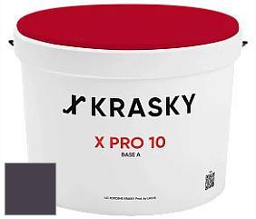 Краска X Pro 10 X Krasky матовая краска для стен и потолков цвет NCS S 8010-R50B 