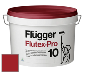 Краска Flugger Flutex Pro 10 матовая моющаяся краска цвет RAL 3001 