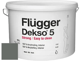 Краска Flugger Dekso 5 матовая краска цвет 5548 
