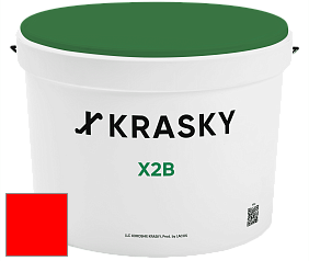 Краска X2B X Krasky глубокоматовая краска для потолков цвет RAL 3026 