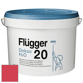 Краска Flugger Dekso H2O 20 полуматовая краска цвет RAL 3018 