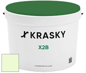 Краска X2B X Krasky глубокоматовая краска для потолков цвет 1522 