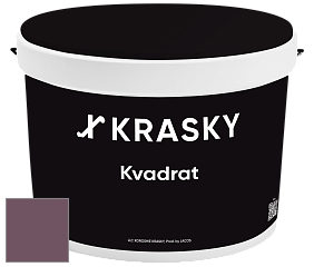 Краска X2B Kvadrat X Krasky матовая краска для потолков глубокого чёрного цвета цвет NCS S 6020-R30B 