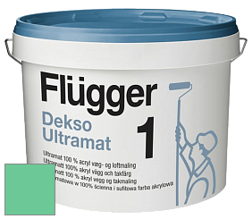 Краска Flugger Dekso 1 ультраматовая краска цвет NCS S 1050-G 