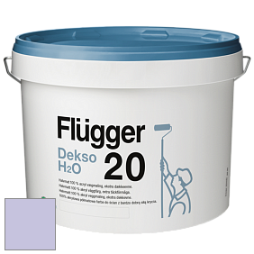 Краска Flugger Dekso H2O 20 полуматовая краска цвет 3445 