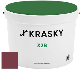Краска X2B X Krasky глубокоматовая краска для потолков цвет NCS S 4050-R10B 