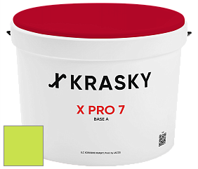 Краска X Pro 7 X Krasky матовая краска для стен и потолков цвет 1538 