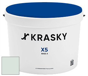 Краска X5 X Krasky матовая краска для стен и потолков цвет NO.59 