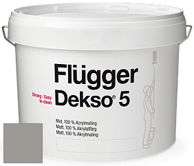 Краска Flugger Dekso 5 матовая краска цвет 5353 