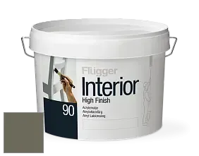 Краска Flugger Interior High Finish 90 акриловая глянцевая эмаль цвет 5318 