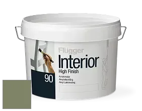 Краска Flugger Interior High Finish 90 акриловая глянцевая эмаль цвет 4528 