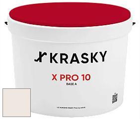 Краска X Pro 10 X Krasky матовая краска для стен и потолков цвет NCS S 0603-Y60R 