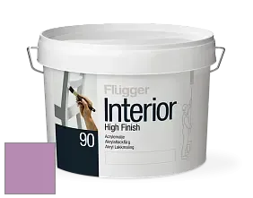 Краска Flugger Interior High Finish 90 акриловая глянцевая эмаль цвет NCS S 2040-R40B 