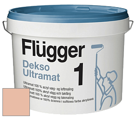 Краска Flugger Dekso 1 ультраматовая краска цвет NCS S 1020-Y60R 