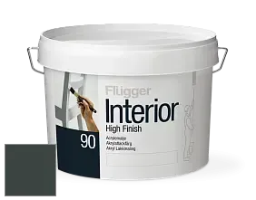 Краска Flugger Interior High Finish 90 акриловая глянцевая эмаль цвет 4498 