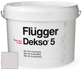 Краска Flugger Dekso 5 матовая краска цвет 5423 