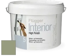 Краска Flugger Interior High Finish 5 матовая акриловая краска-грунт цвет 4527 