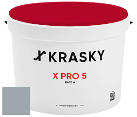 Краска X PRO 5 X Krasky матовая краска для стен и потолков цвет NO.60 